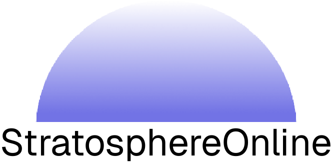 Stratospher Online Logo.